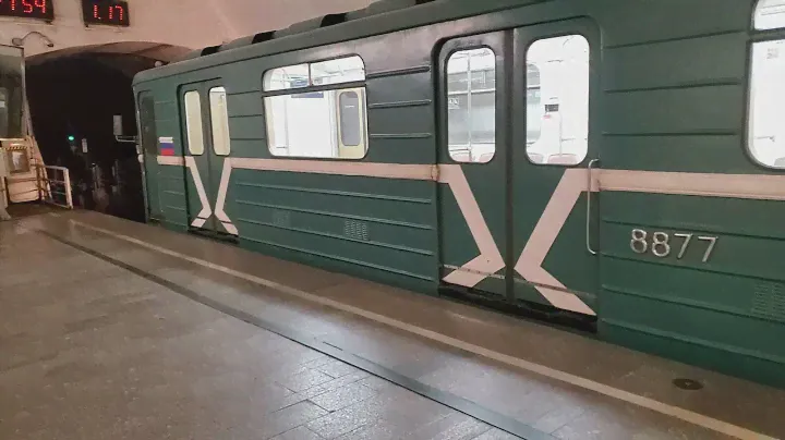 ОБКАТКА УНИКАЛЬНОГО СОСТАВА  81-717.5 8877-8876 НА НОВОКУЗНЕЦКОЙ. 27.10.2024