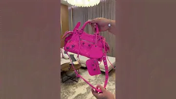 Показываю сумки, какие у меня есть.Сумка BALENCIAGA Xs Neo Cagole Bag in pink #balenciaga #сумка